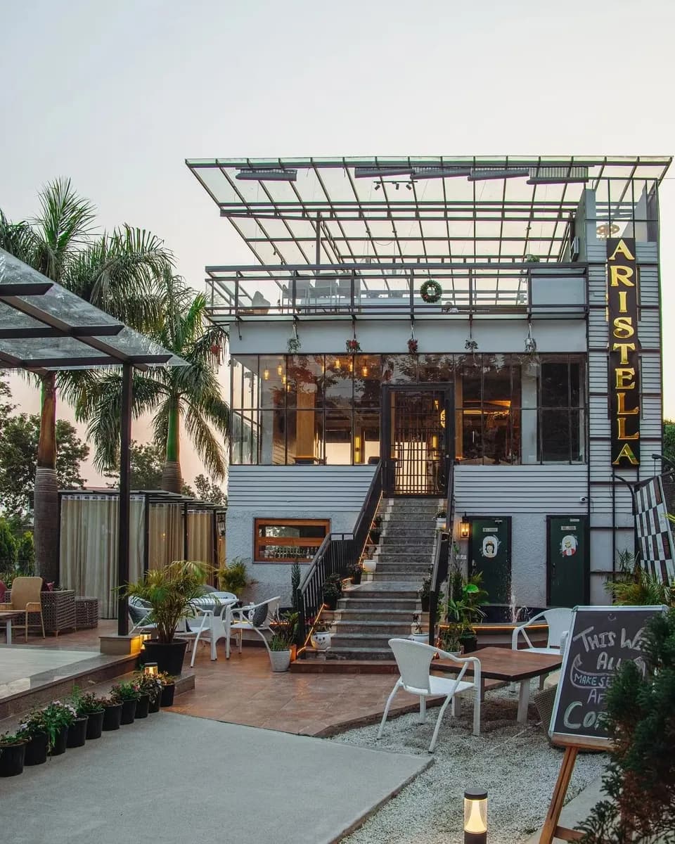 Enjoy Rooftop Dining at Aristella Cafe and Bar