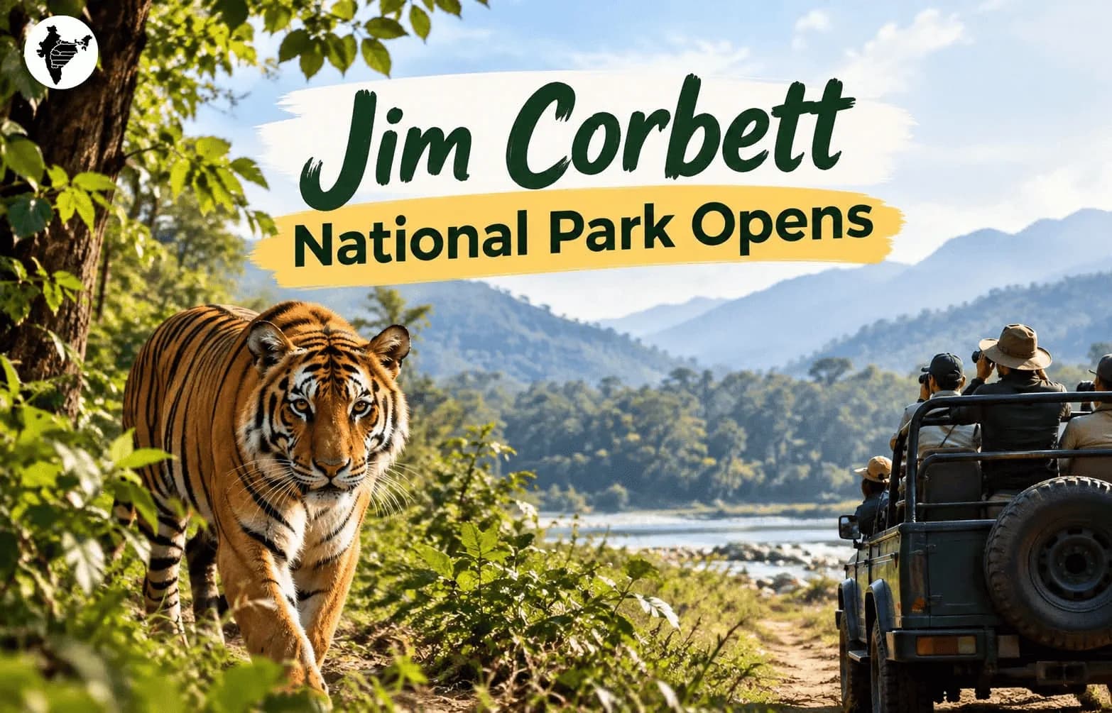 Jim Corbett National Park Opens