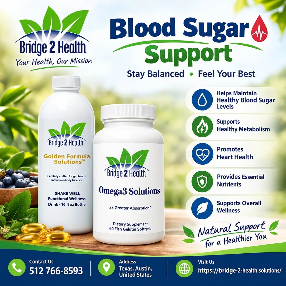 Blood Sugar Support for Everyday Wellness