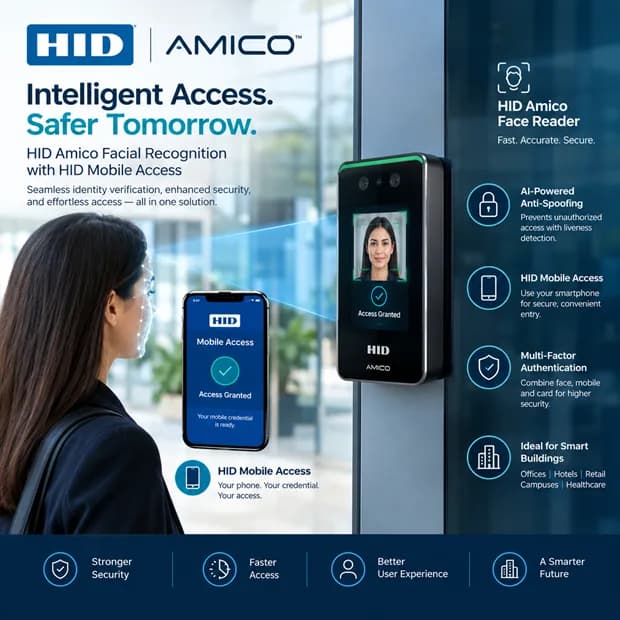 HID Amico Facial Recognition: A Complete Guide for Businesses in Riyadh and KSA