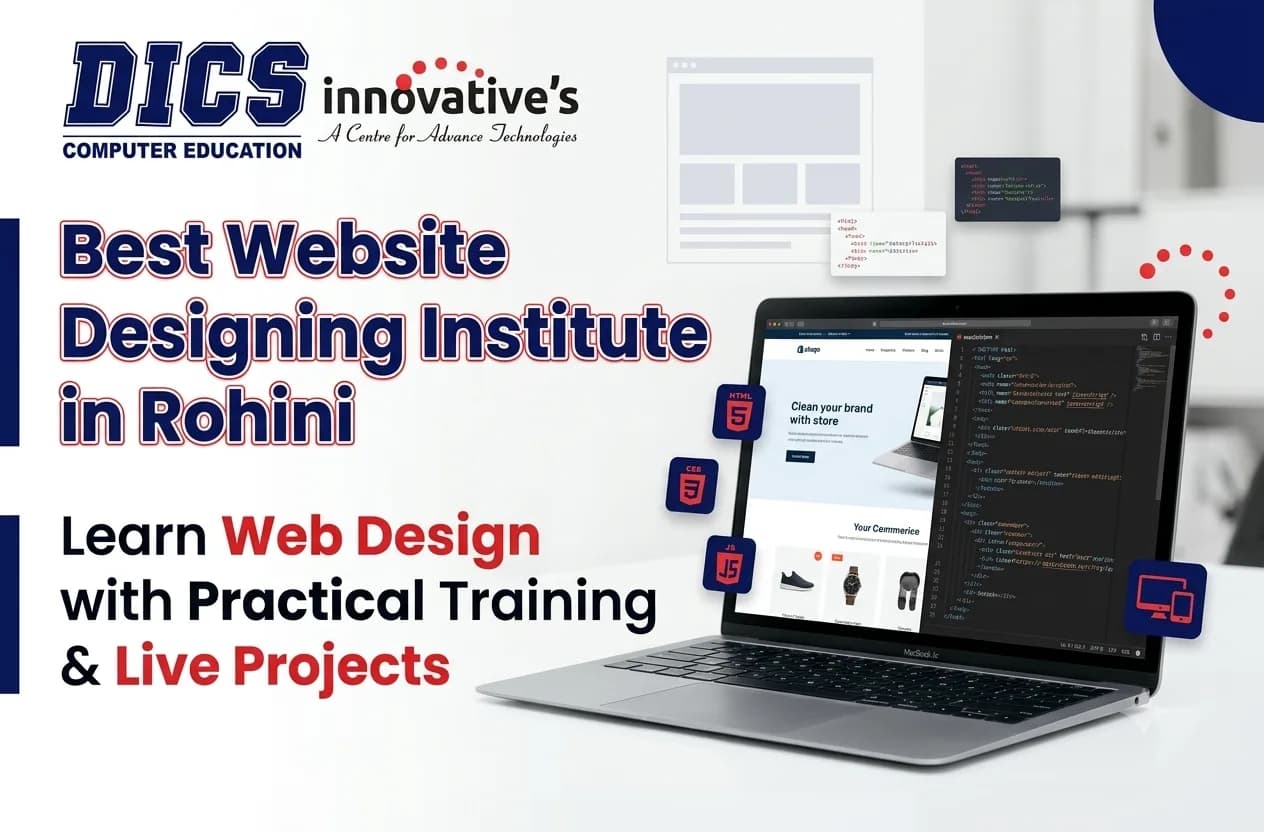 Best Website Design Institute in Rohini for Career Growth