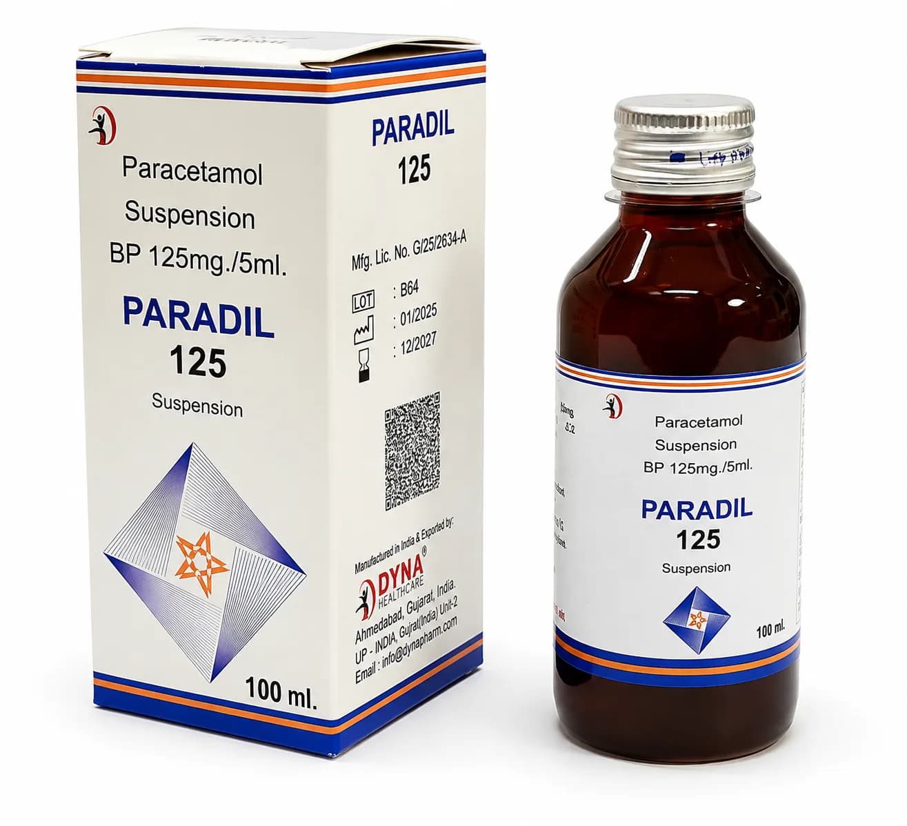 Paradil Paracetamol Syrup for Child Fever | Trusted Quality