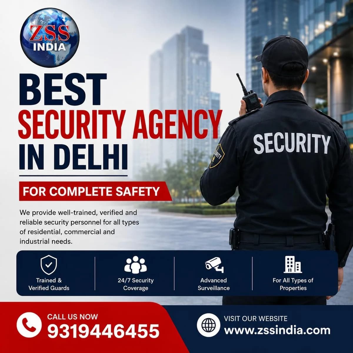 Best Security Agency in Delhi for Complete Safety