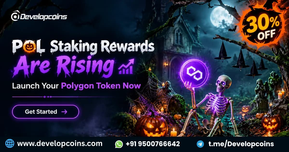POL Staking Rewards Are Rising – Launch Your Polygon Token Now