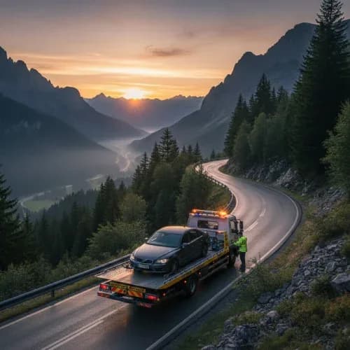 Full Down Recovery Service for Any Vehicle, 24/7 Support