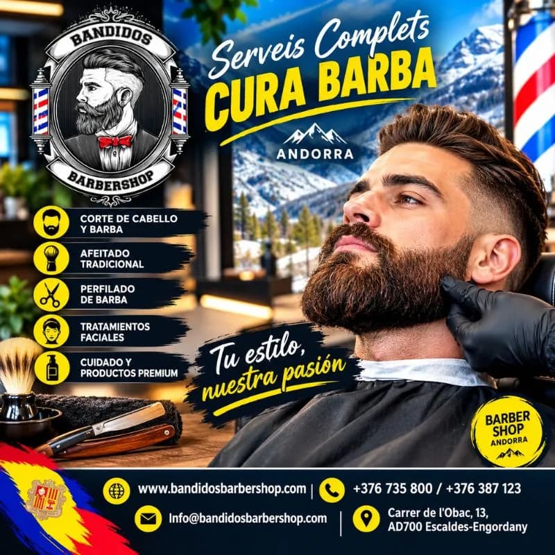 Serveis Complets Cura Barba Andorra para un Estilo Masculino Impecable