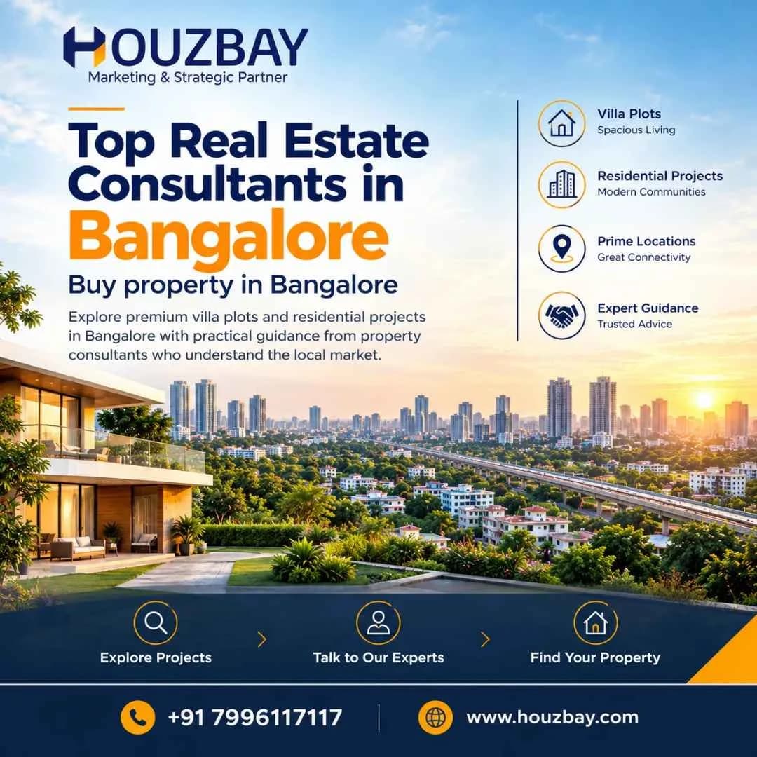 Top real estate consultants in Bangalore | Buy property in Bangalore
