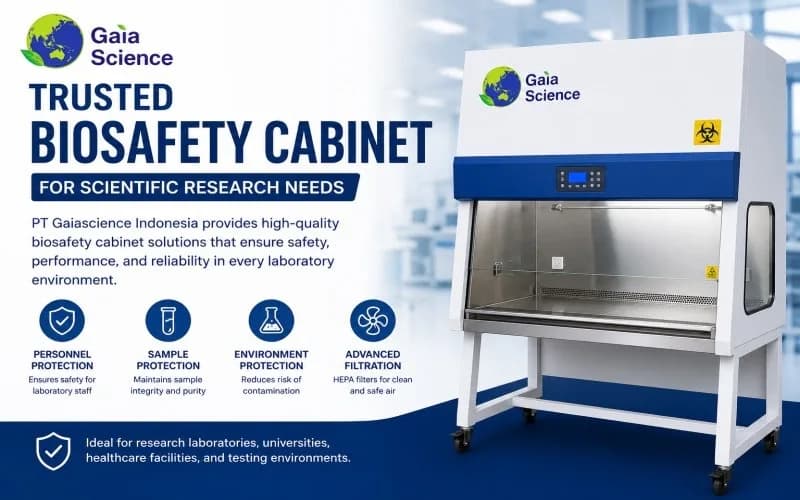 Trusted Biosafety Cabinet for Scientific Research Needs