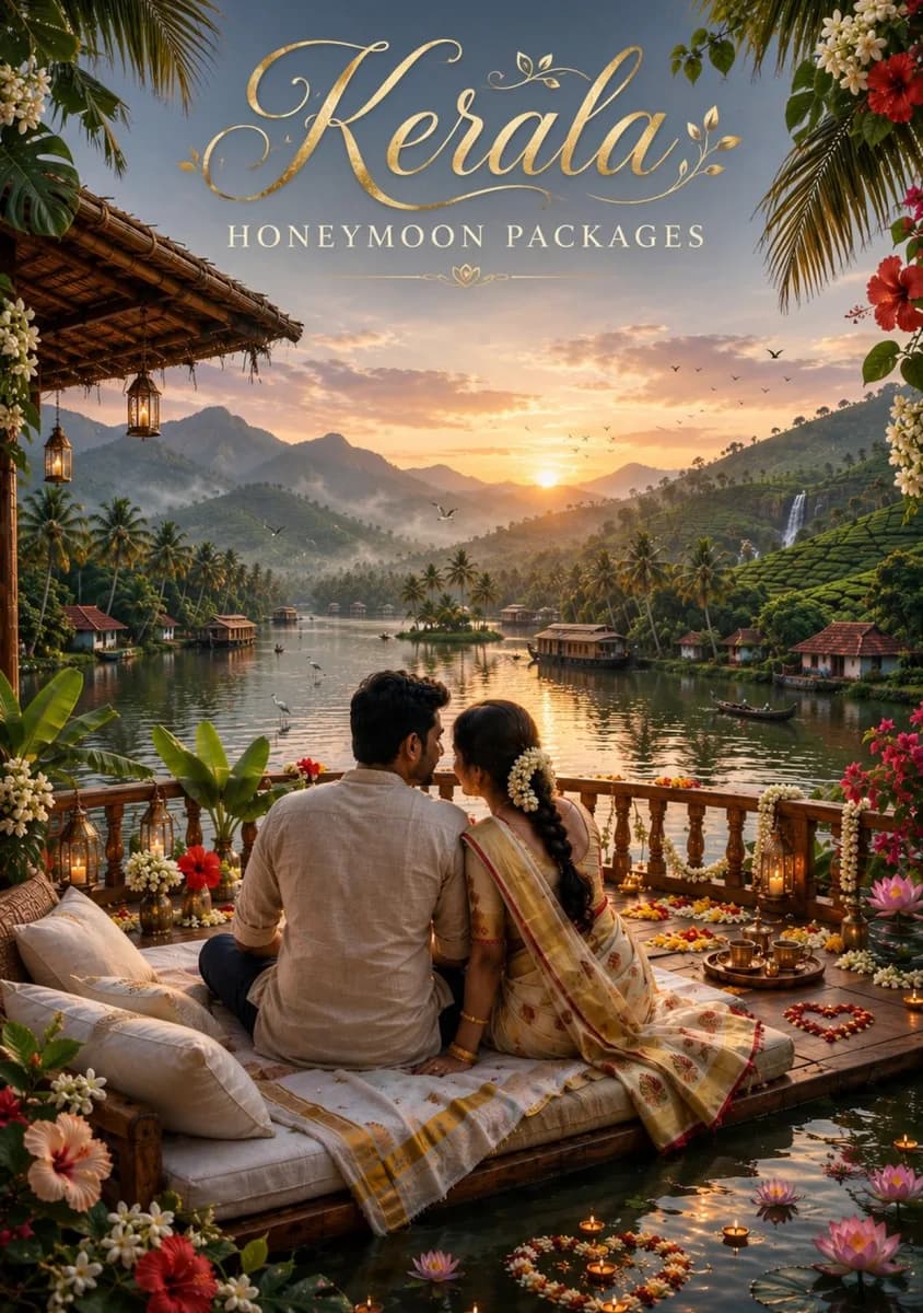 Affordable Kerala Honeymoon Packages for Couple