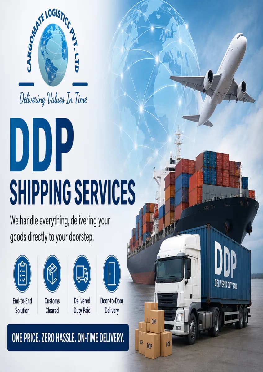 DDP Shipping Services India – Door-to-Door Global Delivery
