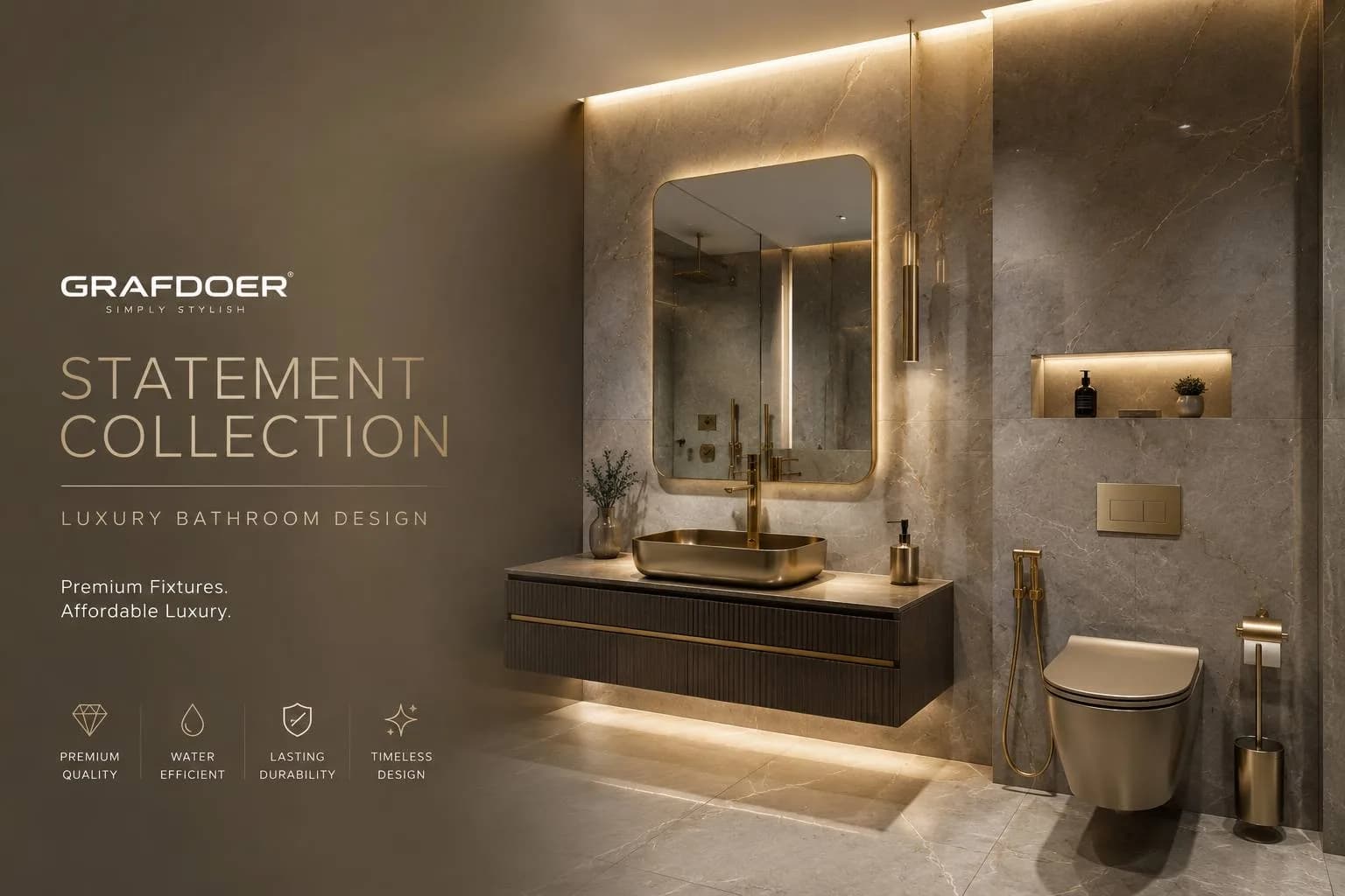 Grafdoer Statement Collection – Luxury Bathroom Design