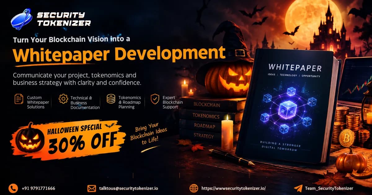 Turn Your Blockchain Vision into a Project with Whitepaper Development