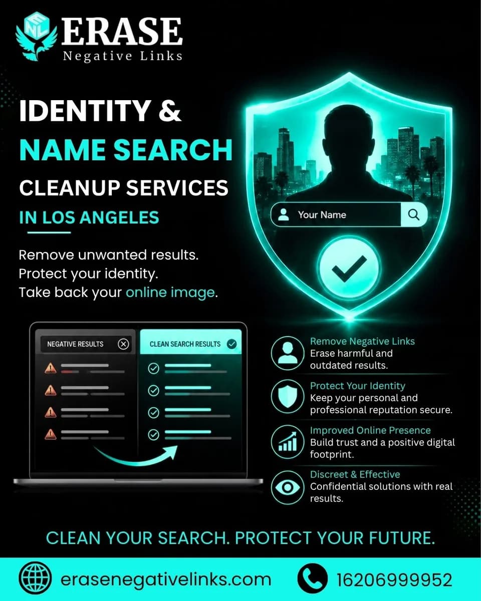 Identity & Name Search Cleanup Services in Los Angeles