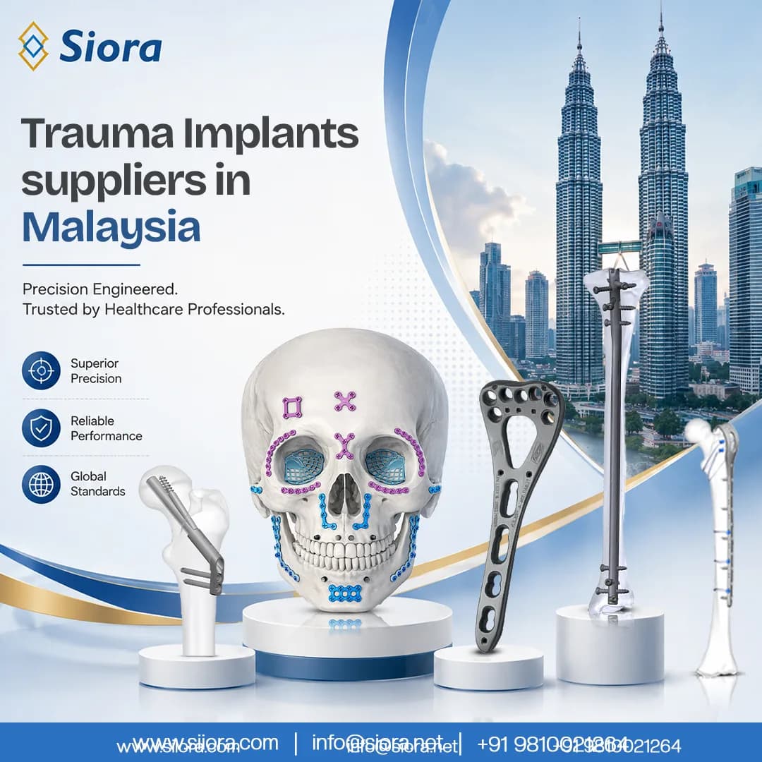 Siora aims to collaborate with trauma implant suppliers in Malaysia