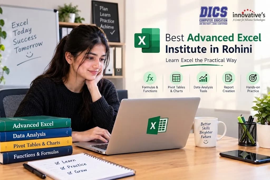 Learn Advanced Excel Skills with Expert Training in Rohini