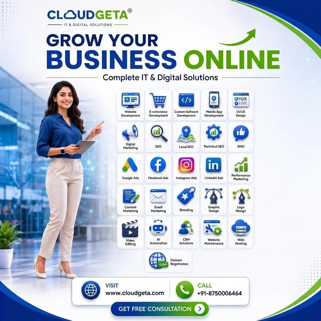 CloudGeta – Digital Marketing Built for Business Growth