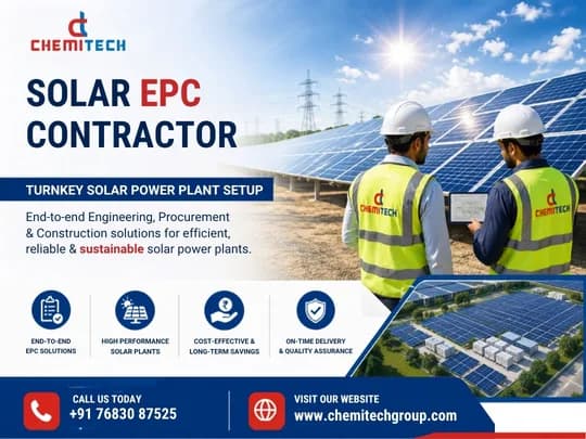 Solar EPC Contractor – Turnkey Solar Power Plant Setup
