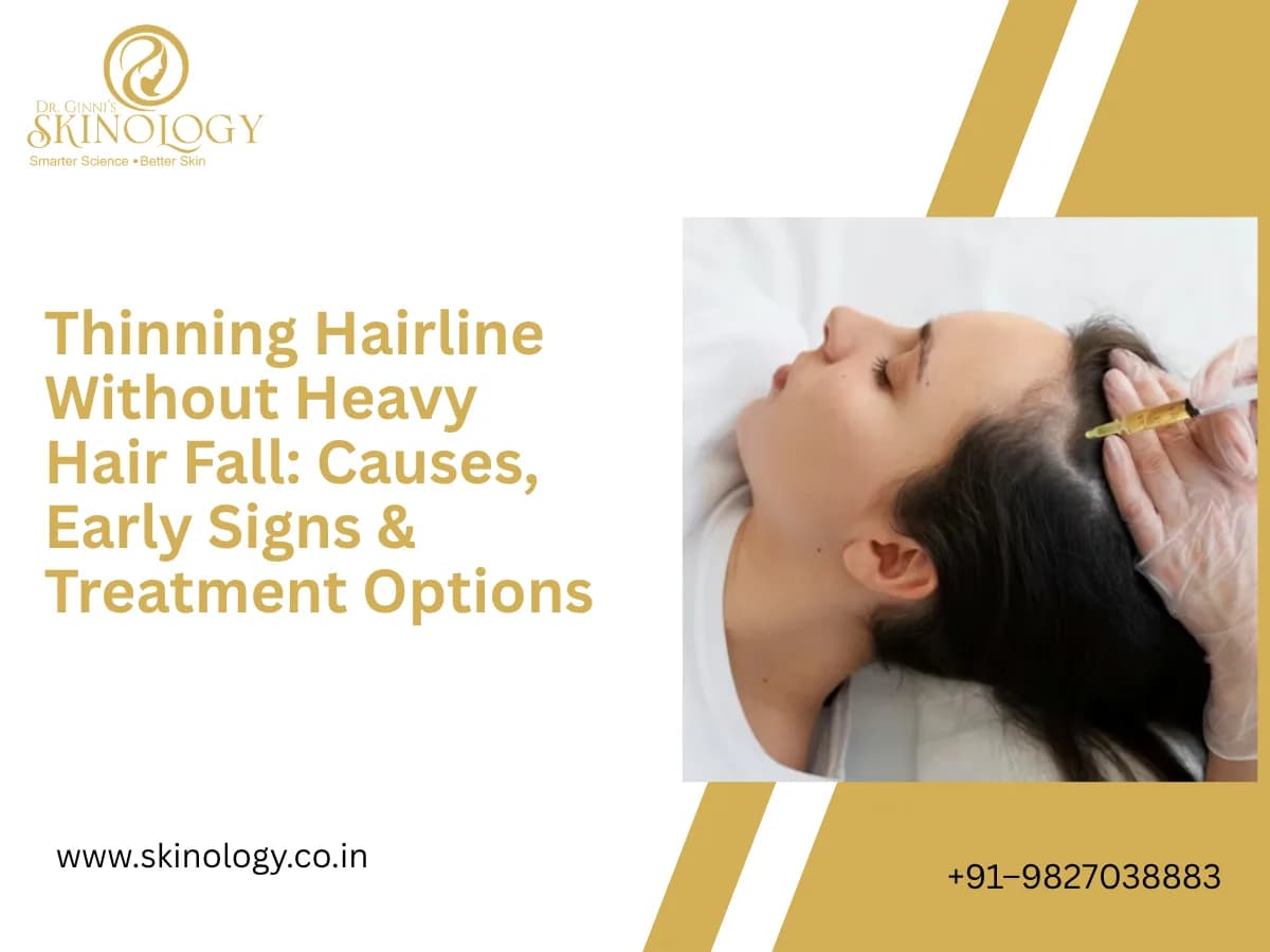 Why Is Your Hairline Getting Thinner Even If You’re Not Losing Much Hair?