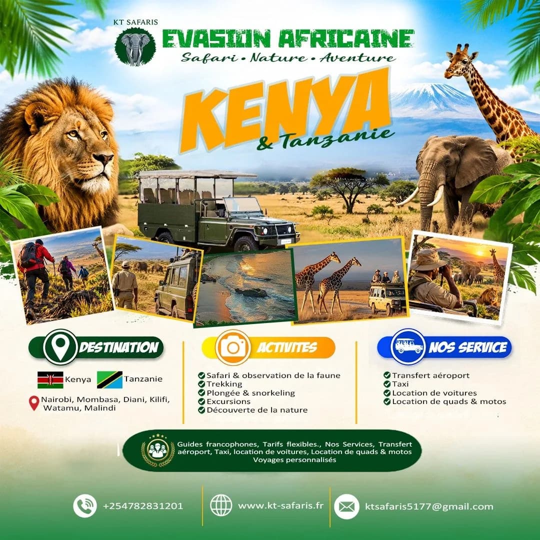 Planifier un Safari au Kenya avec Guide Francophone