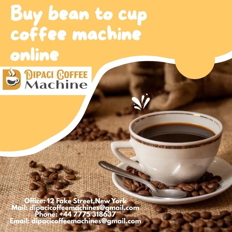 Buy bean to cup coffee machine online