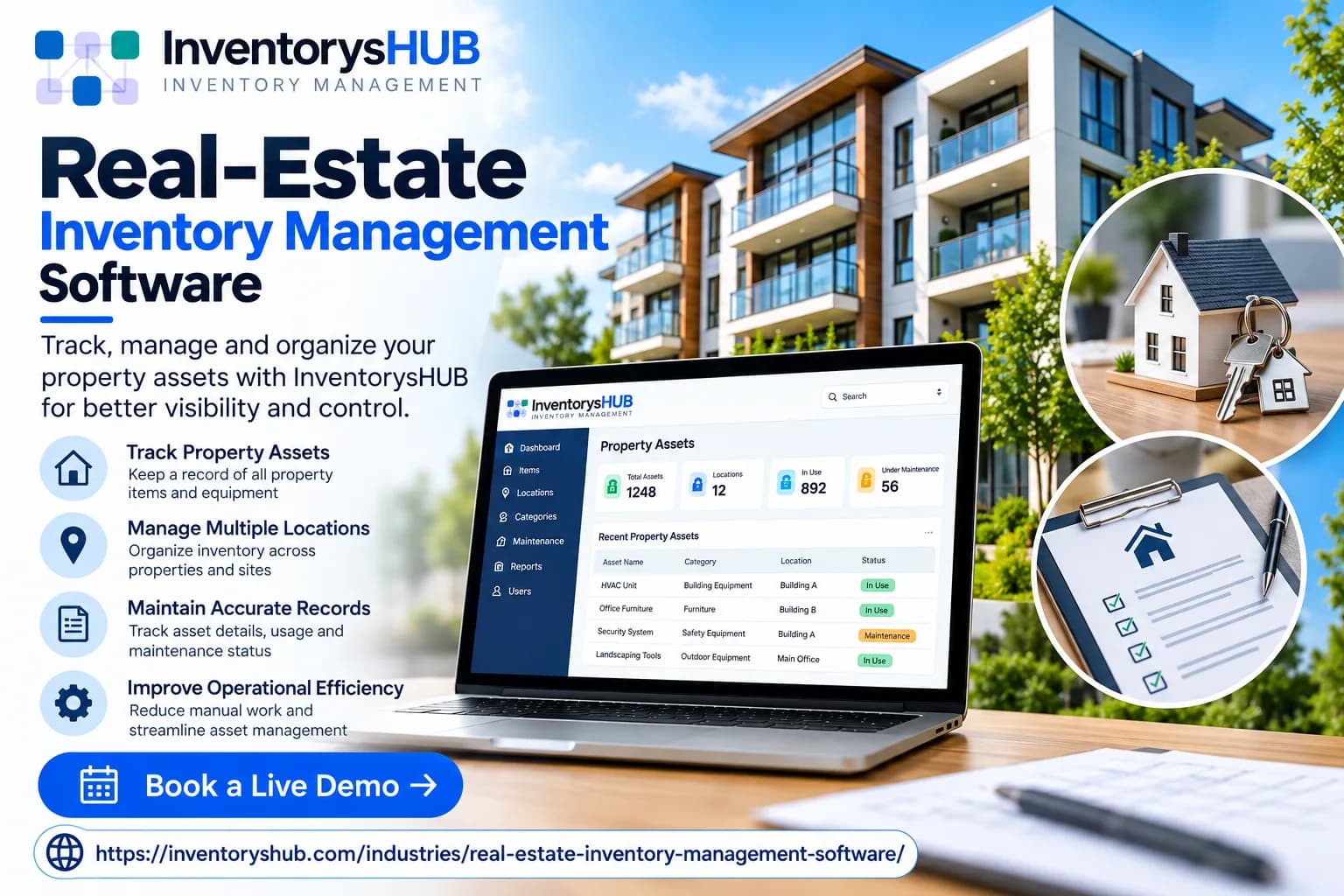 Real-estate inventory management: A Smarter Way to Organize Property Assets