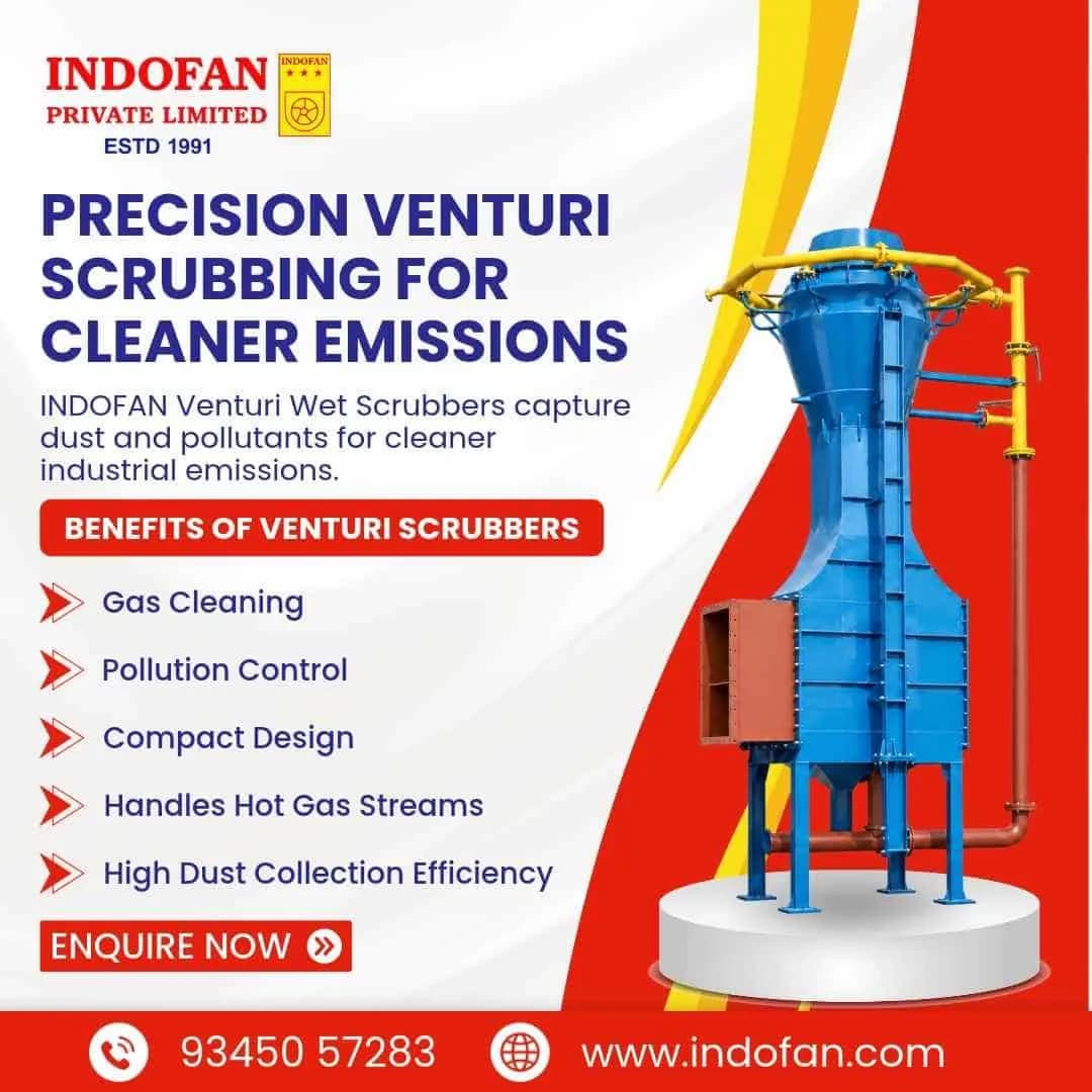 Venturi Wet Scrubber Benefits for Efficient Industrial Pollution Control