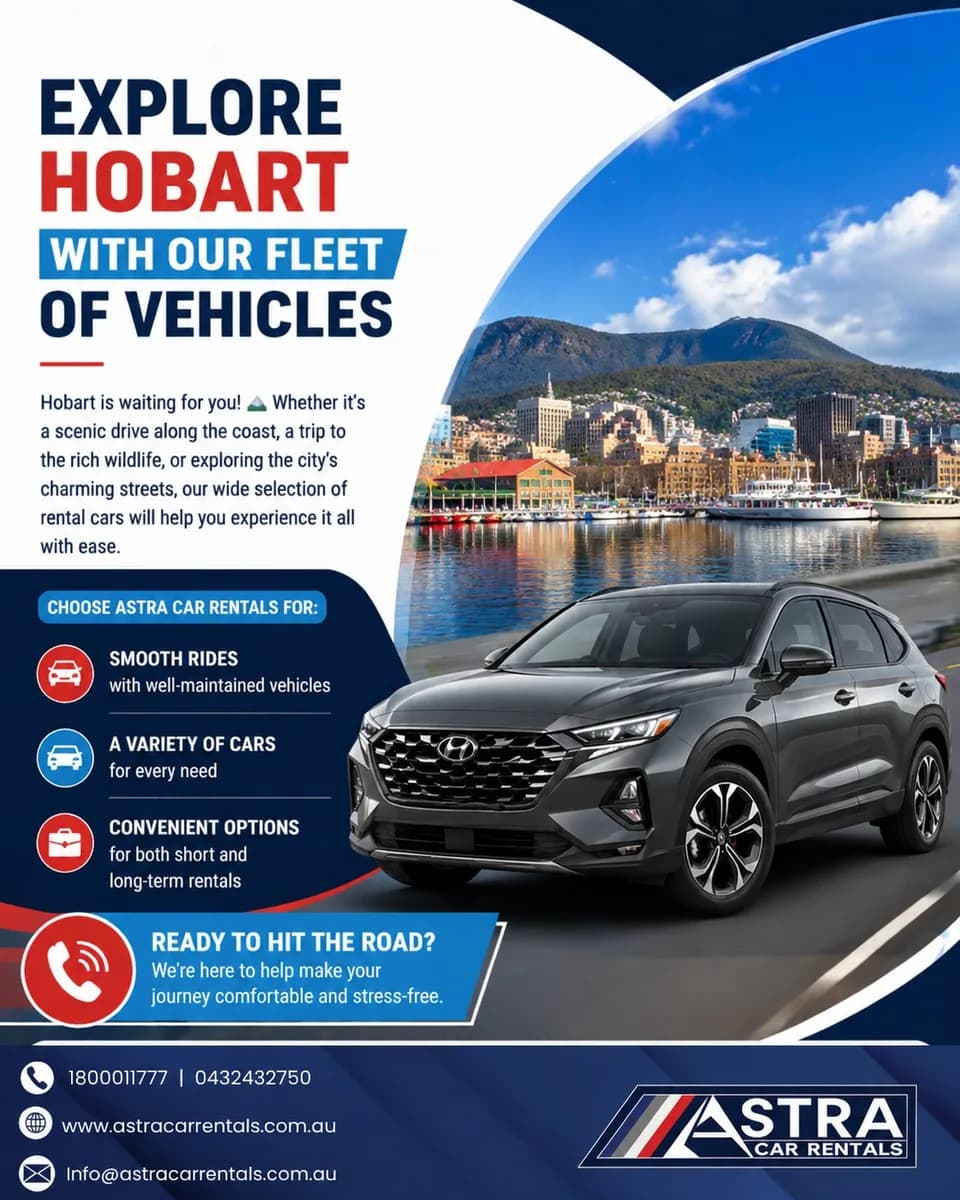 Car hire hobart city