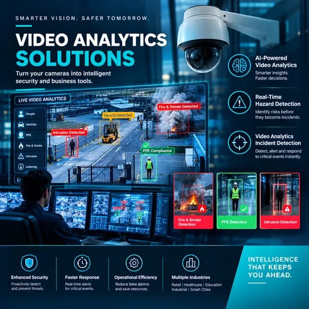 Video Analytics Solutions: A Complete Guide for Businesses