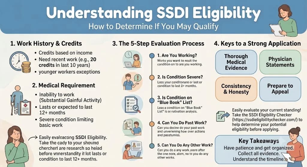 SSDI Eligibility Checker – Free Disability Benefits Assessment