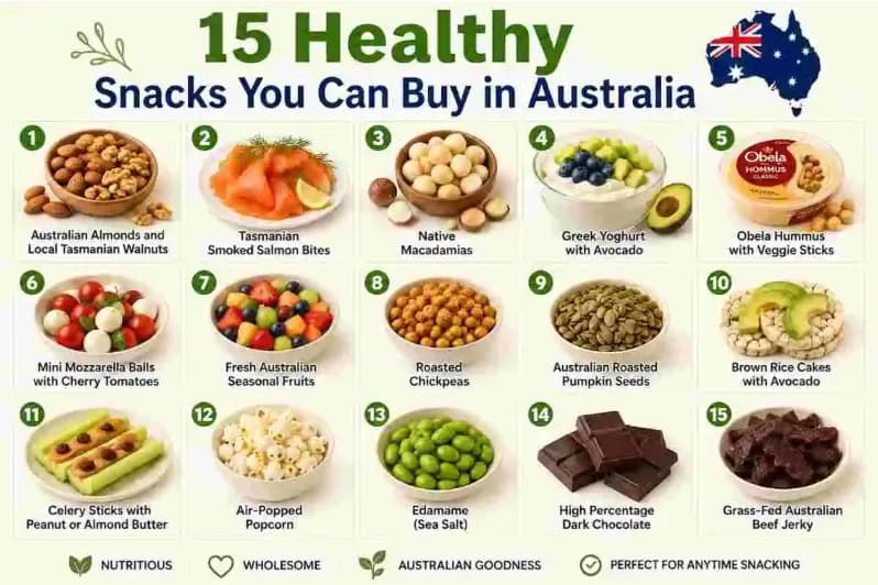 15 Healthy Snacks Australia | Lifestyle Tips Australia