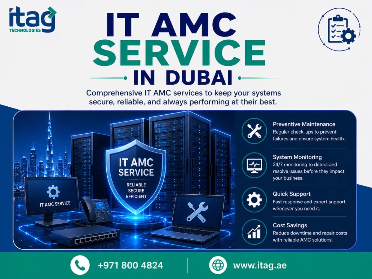 IT Annual Maintenance Dubai Based on Your IT Asset Coverage