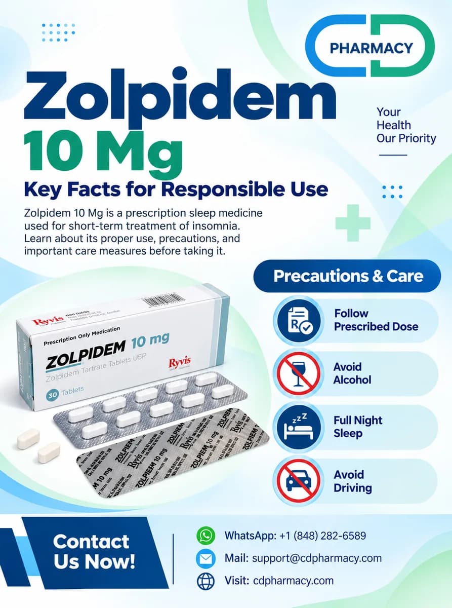 Find Zolpidem 10 Mg USA for Sleep Support