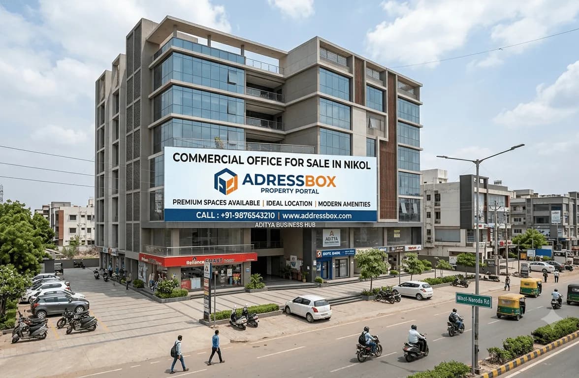 Office for Sale in Nikol, Ahmedabad | Addressbox