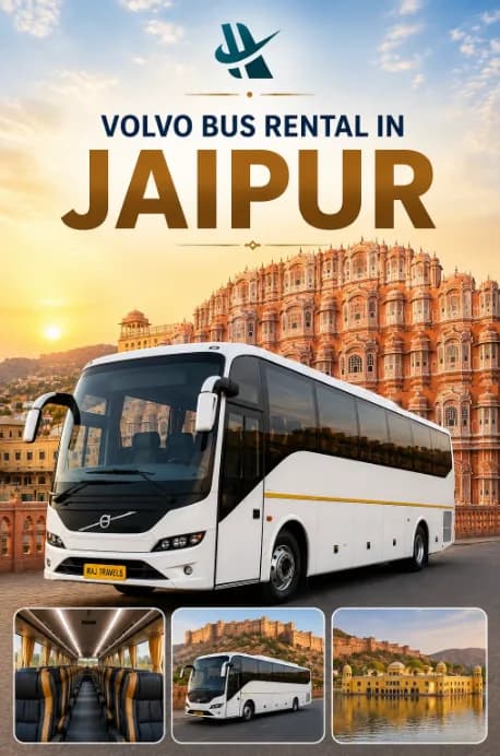 Volvo Bus Hire in Jaipur