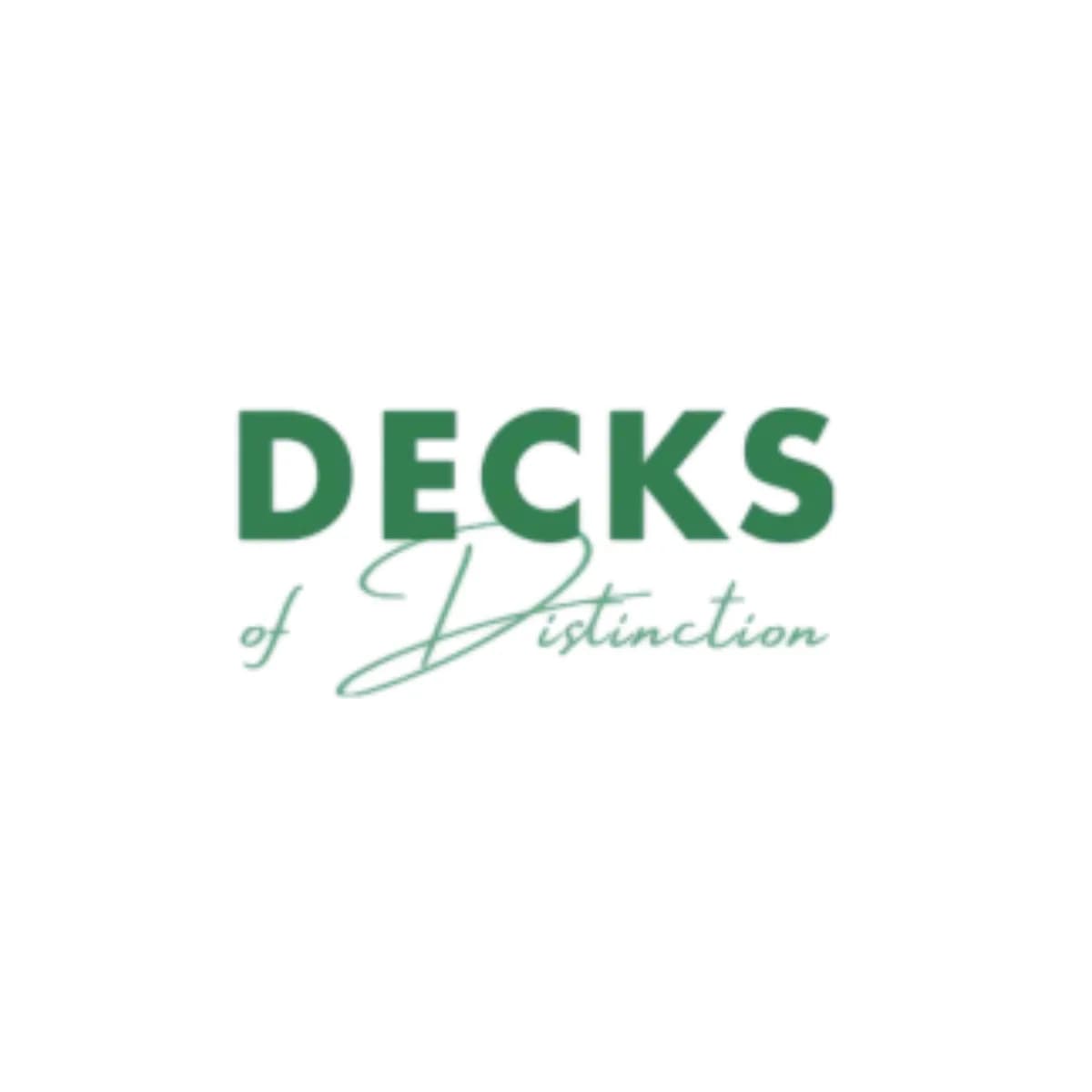Deck Builders - Decks of Distinction
