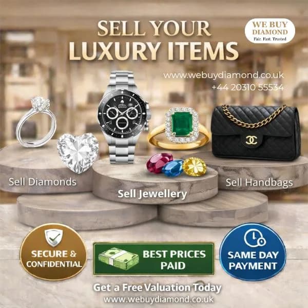 💎 Sell Your Jewellery, Diamonds & Luxury Items for Instant Cash in London