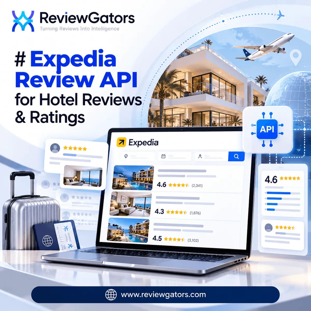 Expedia Review API for Hotel Reviews & Ratings