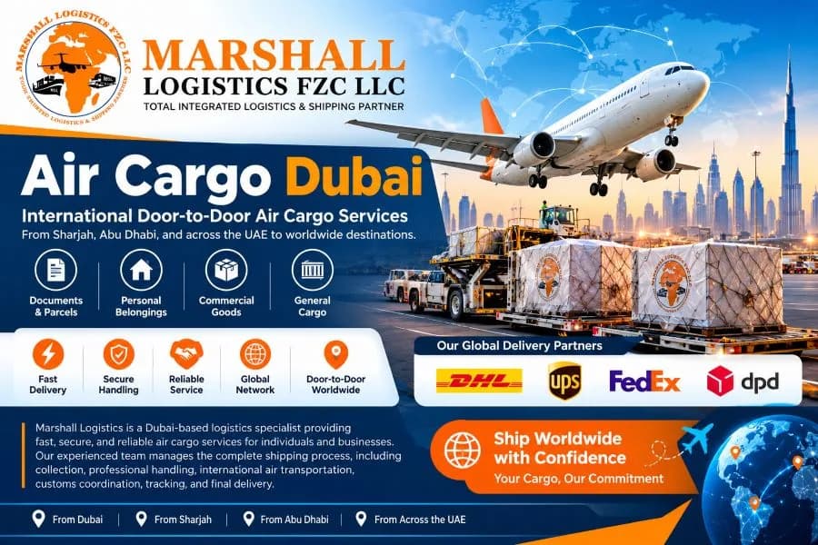 Reliable Air Freight Services in UAE with Marshall Logistics Dubai