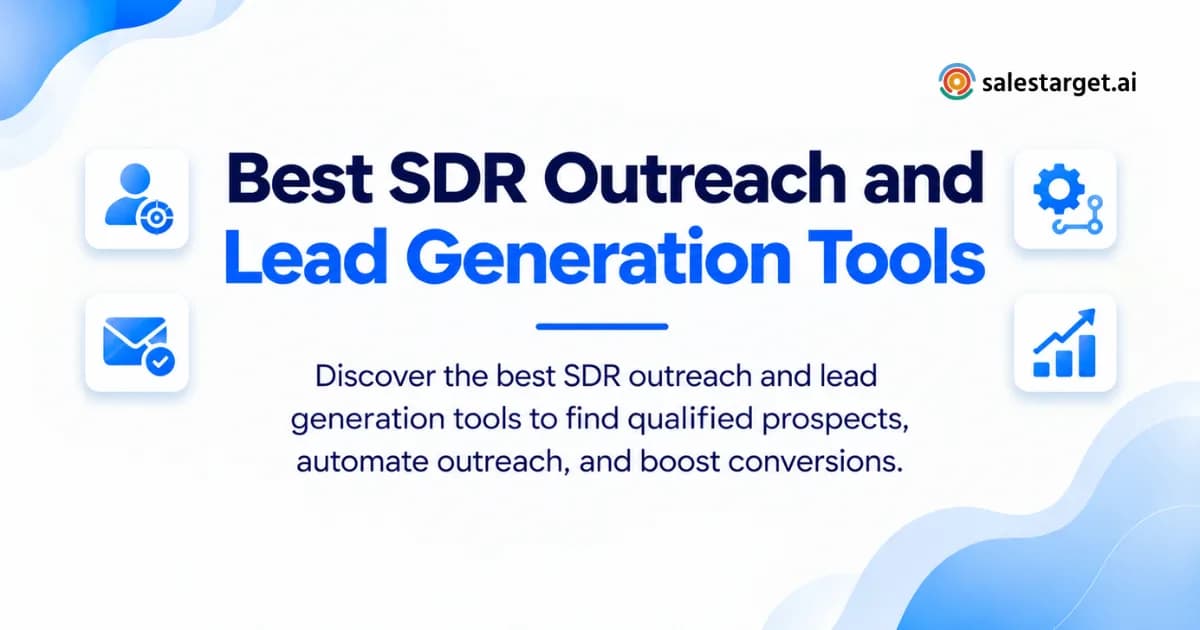 Grow Your B2B Pipeline with Smart SDR Outreach Software