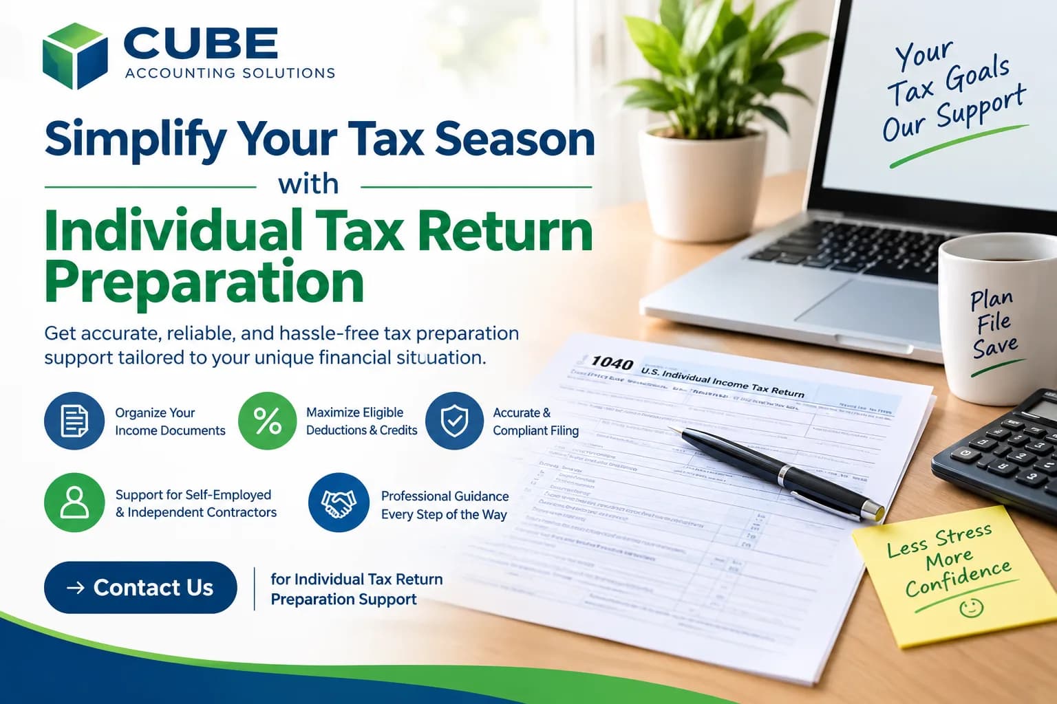 Make Individual Tax Filing Easier with Professional Tax Preparation