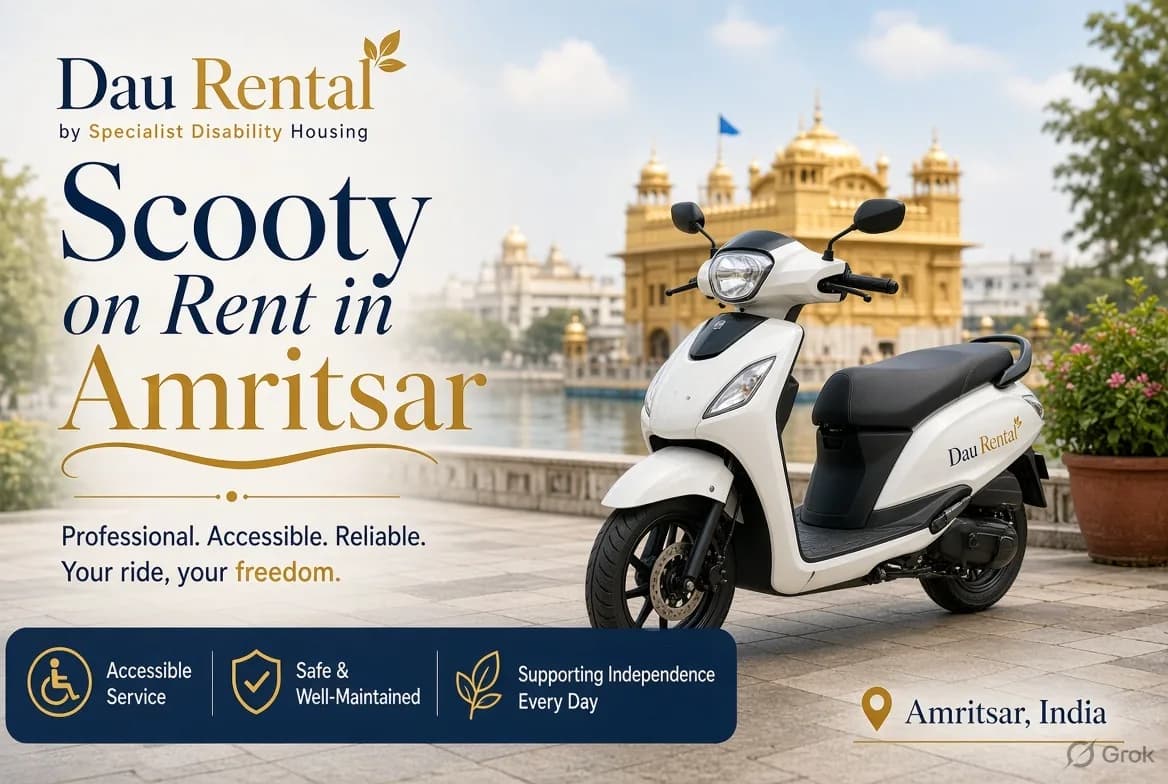 Scooty On Rent In Amritsar - Dau Rental