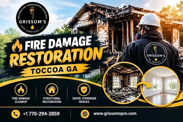 Fire Damage Restoration Toccoa GA