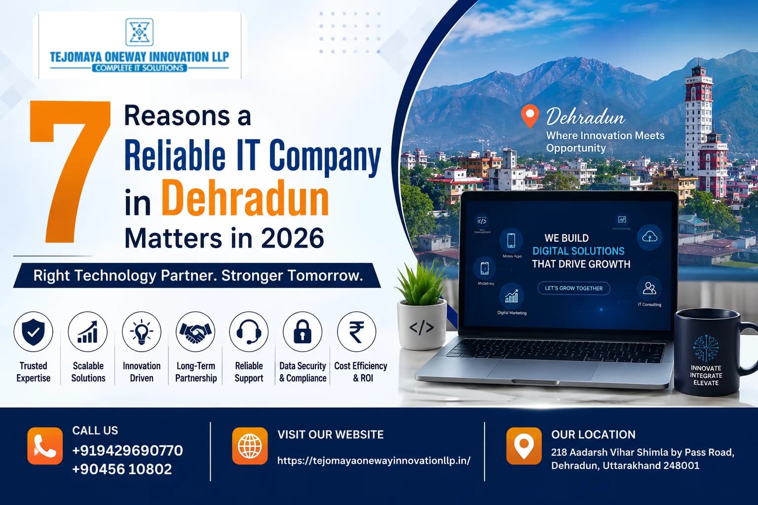 7 Reasons a Reliable IT Company in Dehradun Matters in 2026