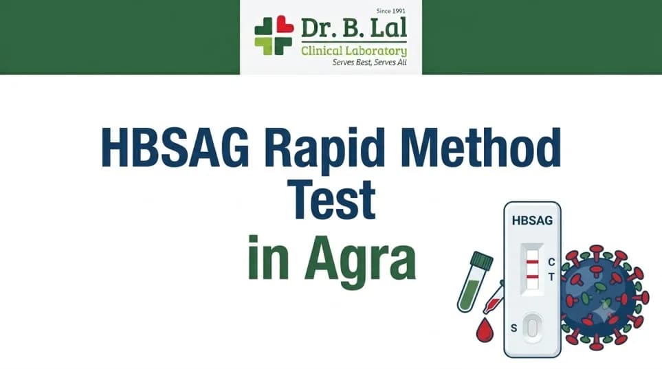 Hepatitis B Surface Antigen Rapid Test in Agra | Dr. B. Lal Lab