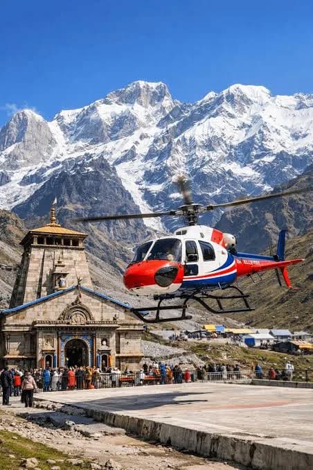 Same Day Kedarnath Darshan by Helicopter – Limited Seats