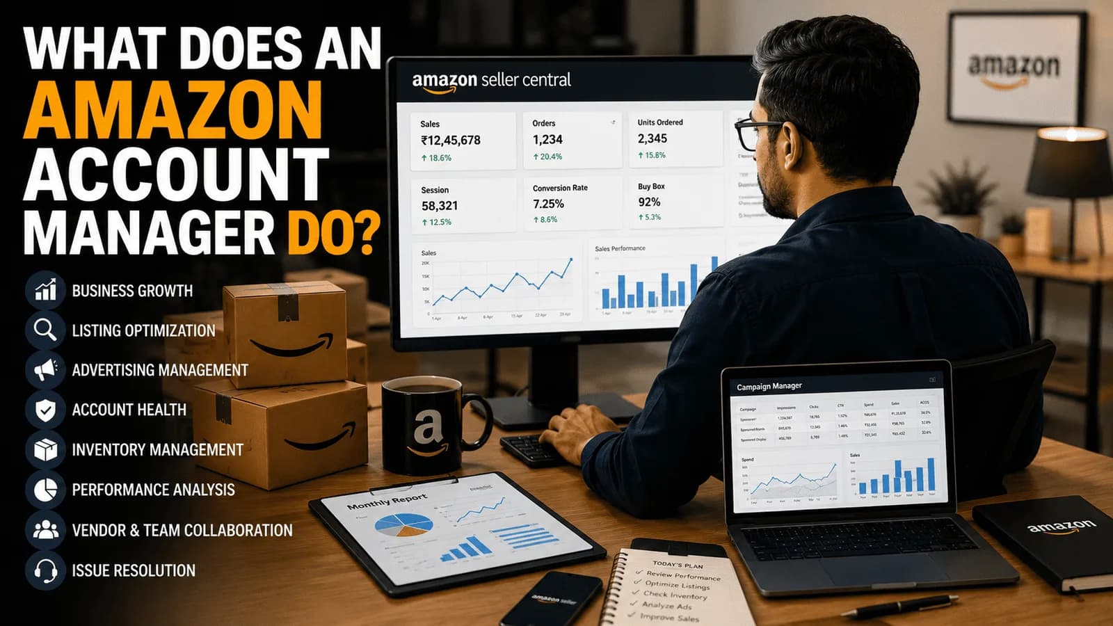 What Does an Amazon Account Manager Do?