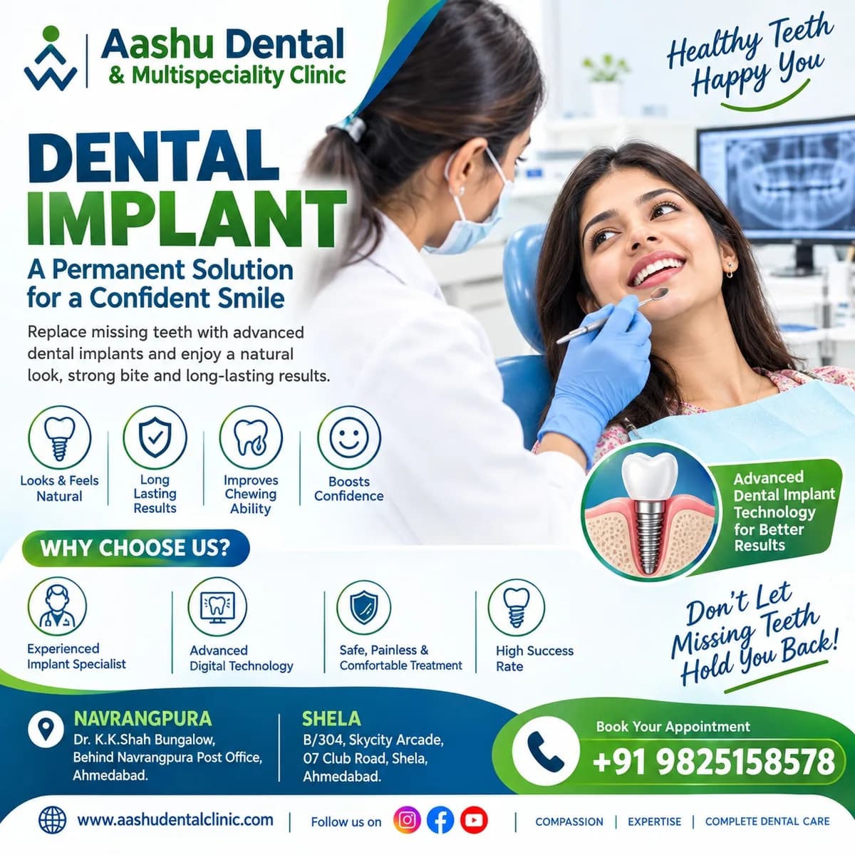 Dental Implant Treatment – Modern Solution for Missing Teeth