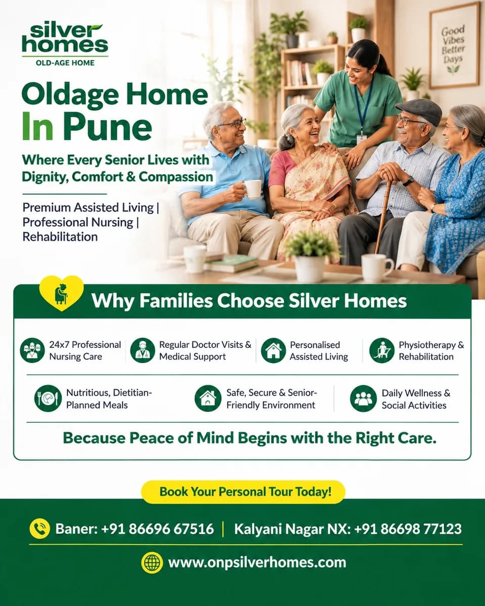 Old Age Home In Pune - ONP Silver Homes