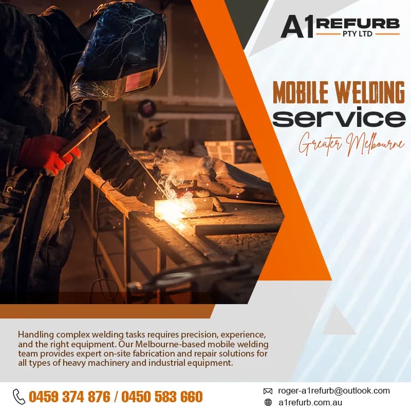 Expert Mobile Welding Service : Precision Where You Need It