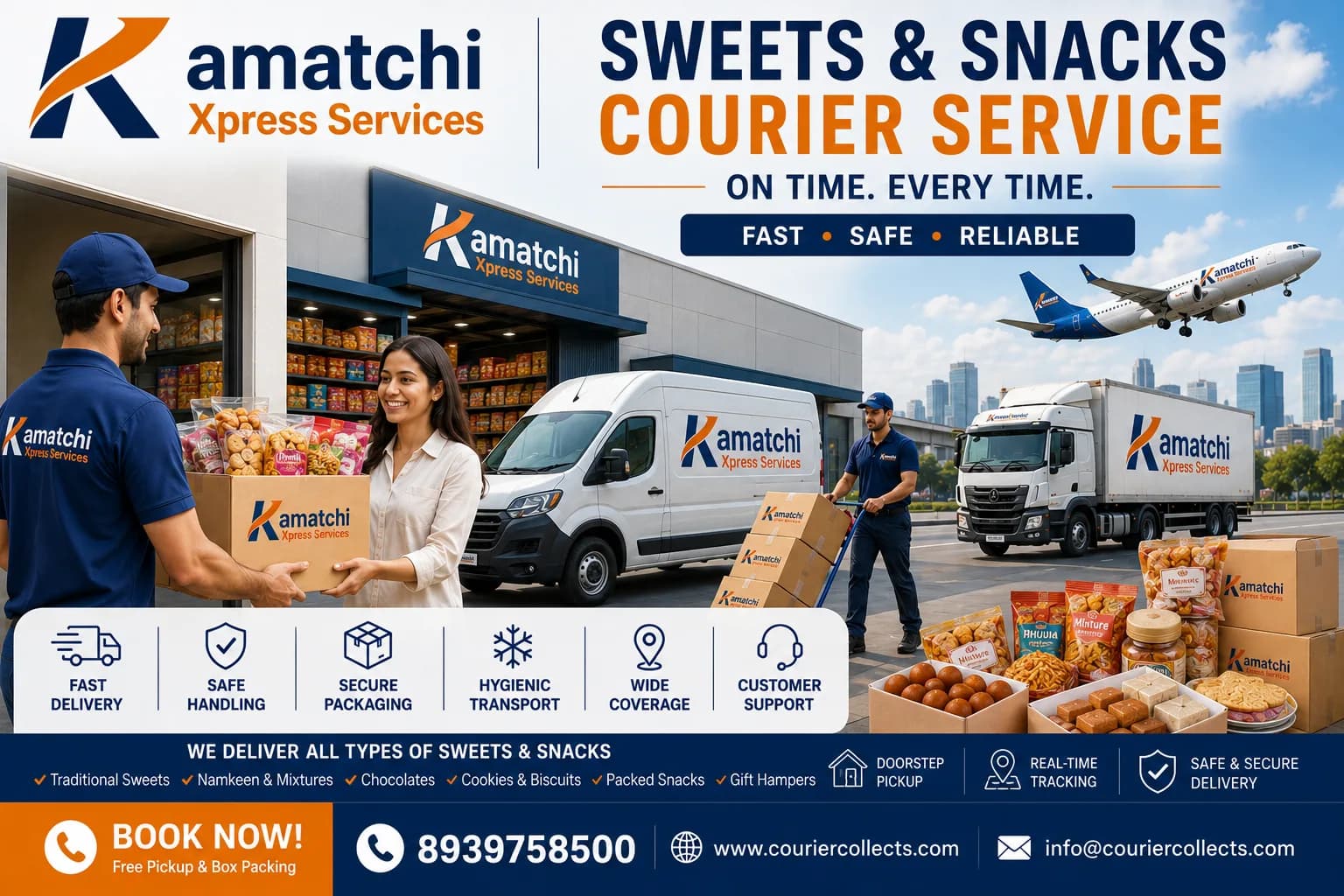 urgent international courier chennai